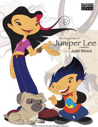 Жизнь и приключения Джунипер Ли / The Life and Times of Juniper Lee (Сезон 1-3) (2005-2007)