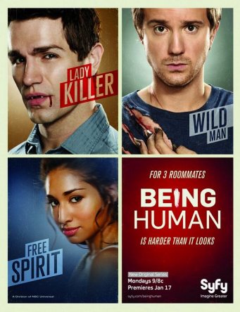 Быть Человеком / Being Human US (Сезон 1-4) (2011-2014)